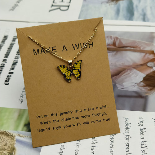 Load image into Gallery viewer, Butterfly Pendant Necklace
