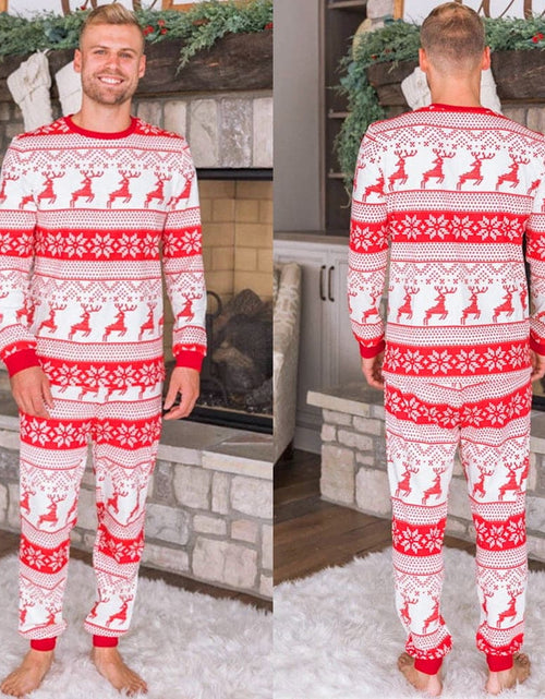 Load image into Gallery viewer, Christmas Pajamas Fall Family Set
