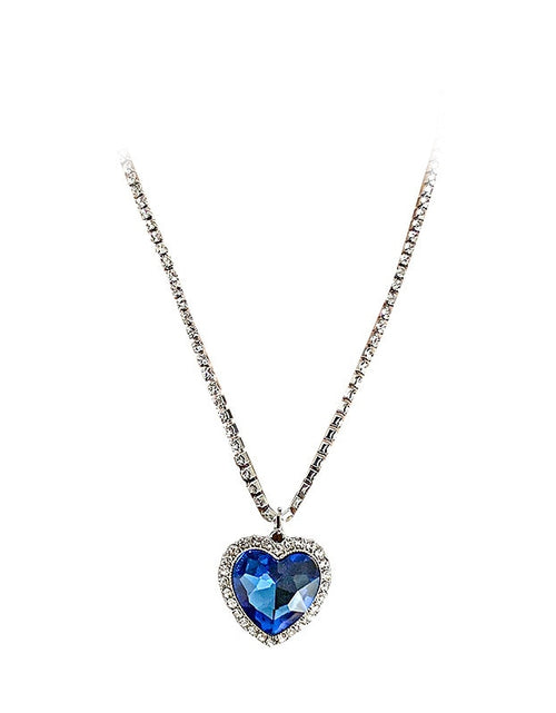 Load image into Gallery viewer, Titanic Heart Of Ocean Necklace
